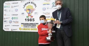 La premiazione dell'Under 10 al Lemon Bowl