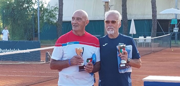 Campionati Italiani Senior: scudetto per Veneri nel doppio Over 70