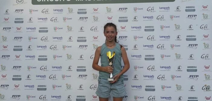Master della Brianza: Camilla Lingeri vince il titolo Under 12